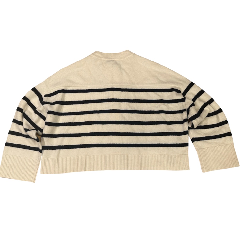 COS Striped Wool Crew Neck Sweater, Size Large. - Picture 14 of 14